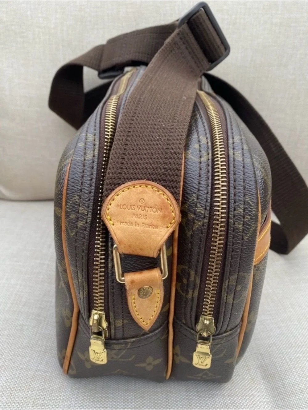 Louis Vuitton Brown Monogram Crossbody Bag